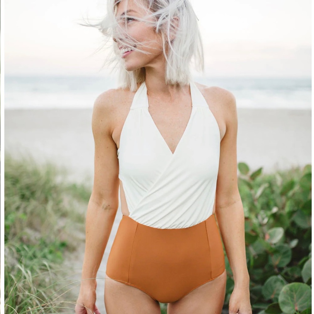 Raising Wild Vanessa in Ivory Swim Small